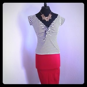 HELL BUNNY striped top